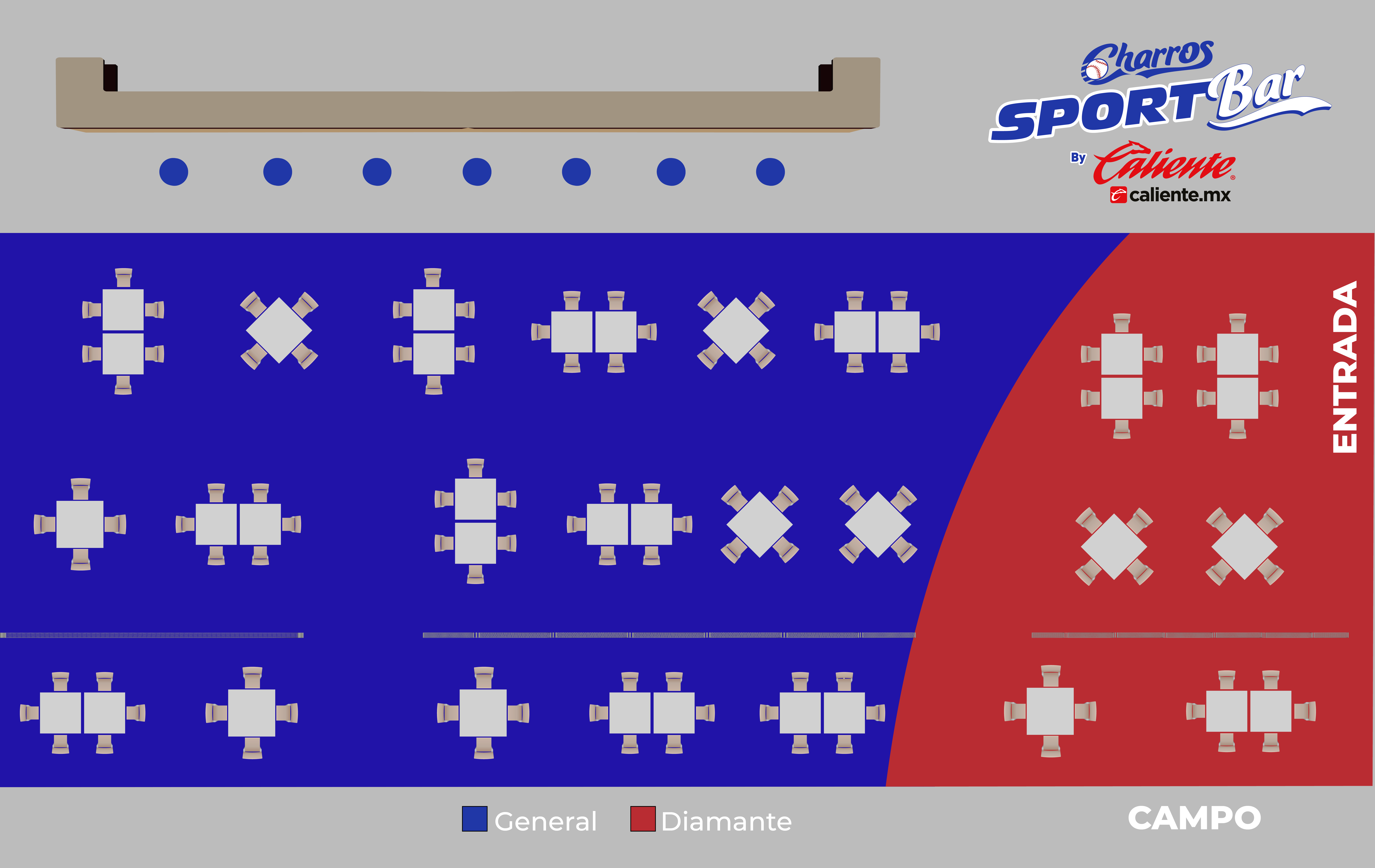 Mapa de Charros Sport Bar
